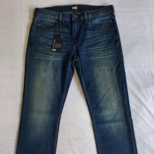 NWT PAIGE LENNOX THE SLIM FIT CLR:CRU BLUE STRETCH DENIM MEN JEANS SIZE 30